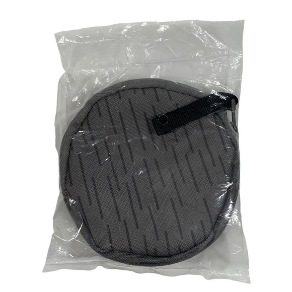 Vintage Stussy x Futura Gray & Black Rain Drop Print Small Wallet Coin Pouch - Picture 3 of 3